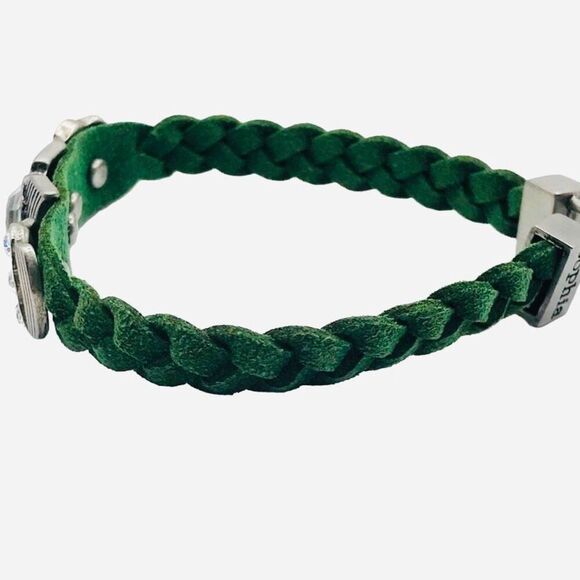 Lia Sophia Confidant Ivy Leather Braided Bracelet - Picture 6 of 10